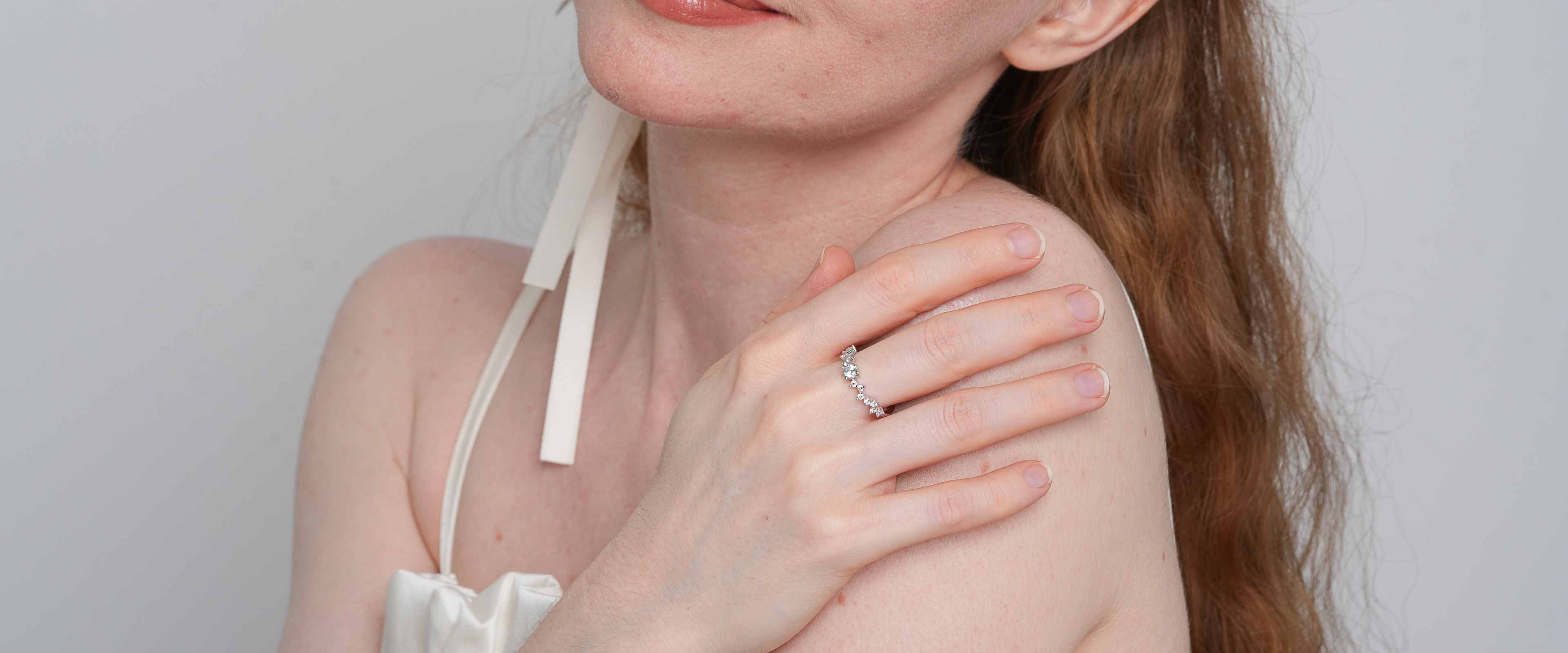 Shining Star Jewelry Holiday Gift Fashion Sterling Silver Diamond Women's Ring Shining Star Jewelry Holiday Gift Fashion Sterling Silver Diamond Women's Ring