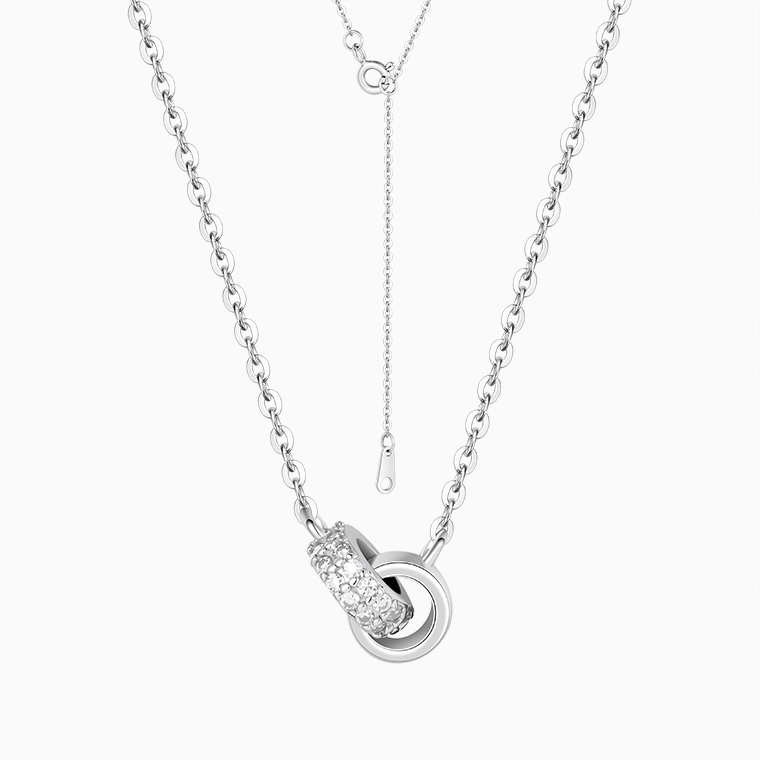 925 sterling silver Moissanite women's necklace | Moissanite hip hop jewelry manufacturer