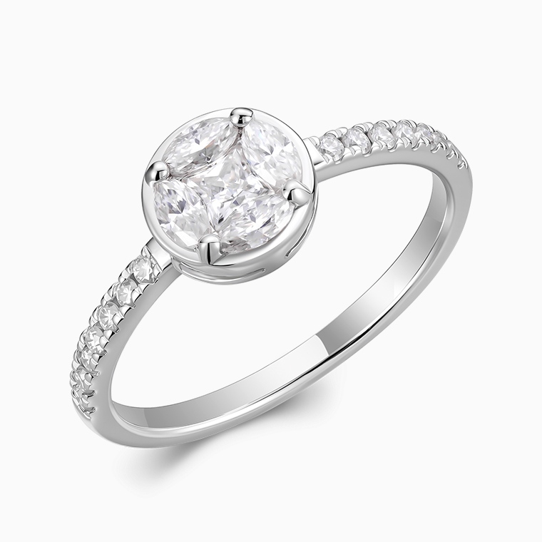 Shining Star Jewelry Party Round Diamond Fashion Jewelry Set For Women Shining Star Jewelry Party Round Diamond Fashion Jewelry Set For Women