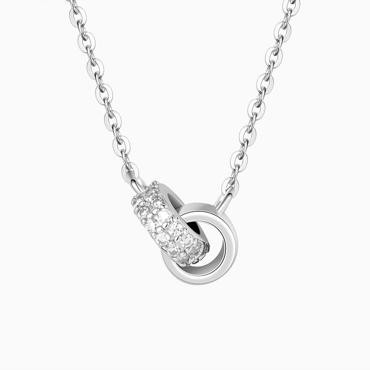925 sterling silver Moissanite women's necklace | Moissanite hip hop jewelry manufacturer