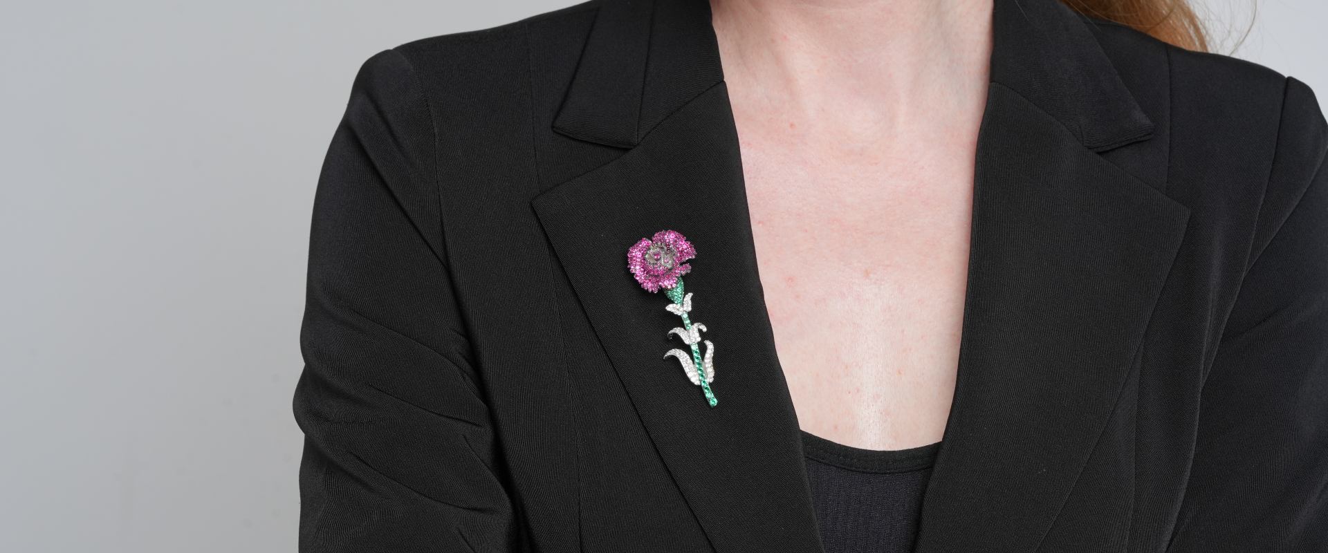 Shining Star Jewelry Elegant Style Colored Zircon 925 Silver Flower Brooch Women Shining Star Jewelry Elegant Style Colored Zircon 925 Silver Flower Brooch Women