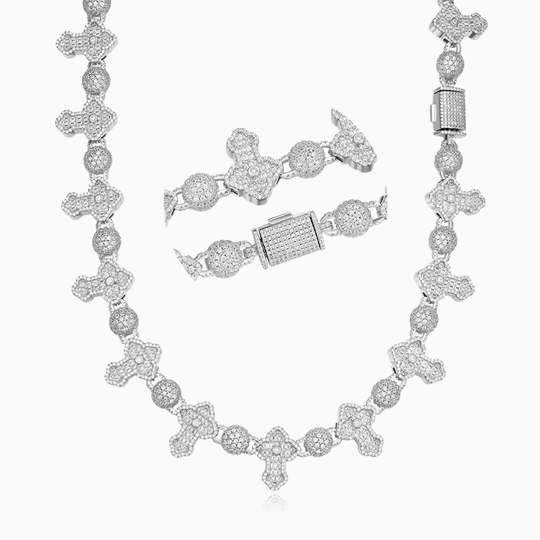 cubic zirconia chain, men’s jewelry, women’s jewelry, hip hop necklace