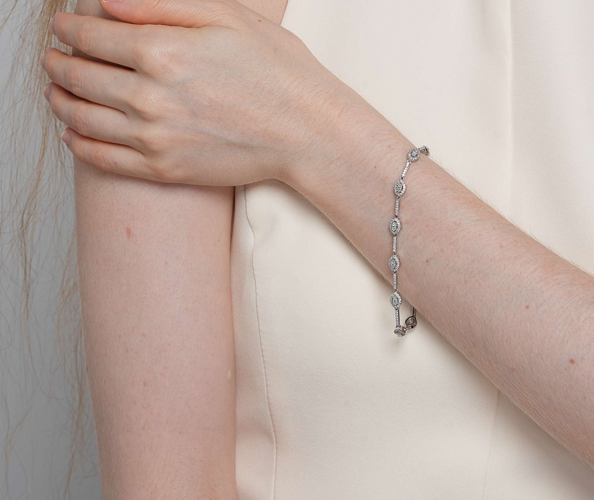 Shining Star Jewelry 925 Silver Moissanite Iced Out Charm Evil Eye Fine Bracelet Shining Star Jewelry 925 Silver Moissanite Iced Out Charm Evil Eye Fine Bracelet