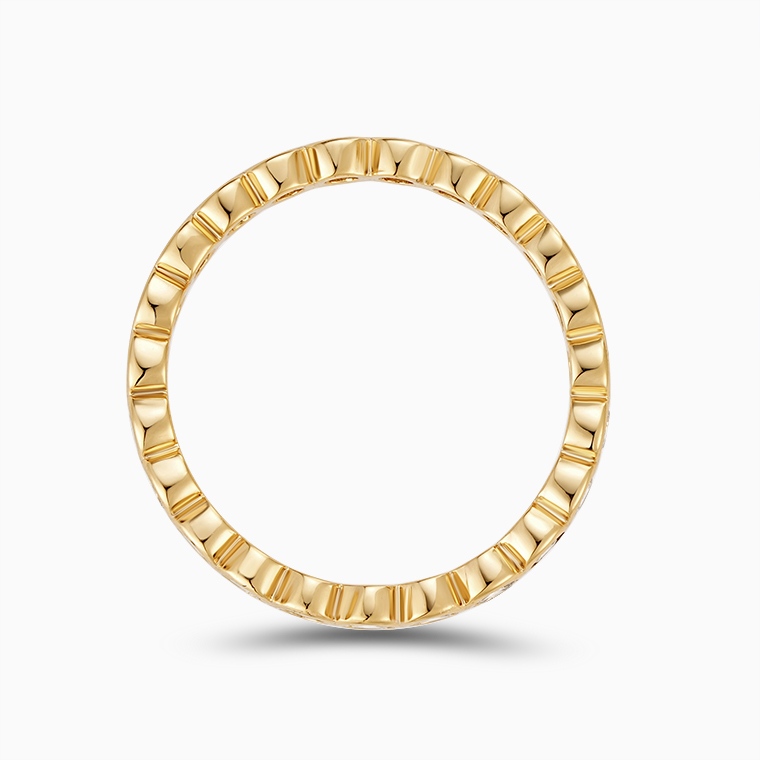 Shining Star Jewelry Solid 14K Gold Cubic Zirconia Eternity Ring Gift For Women Shining Star Jewelry Solid 14K Gold Cubic Zirconia Eternity Ring Gift For Women