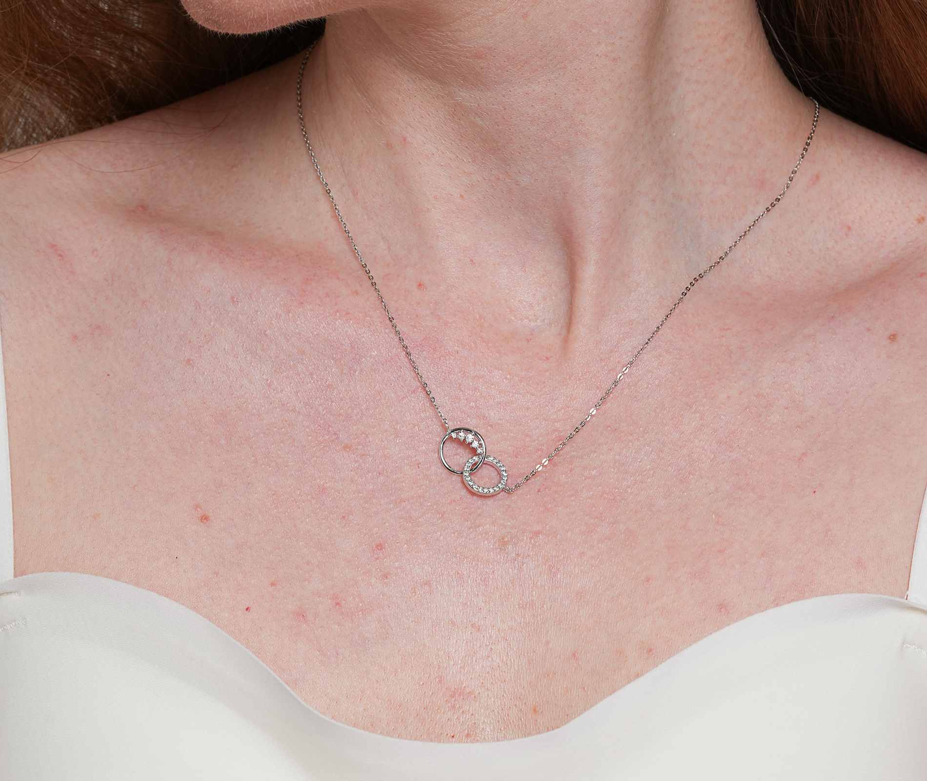 Shining Star Jewelry Adjustable Daily Simple Style Women's Zircon Fine Necklace Shining Star Jewelry Adjustable Daily Simple Style Women's Zircon Fine Necklace