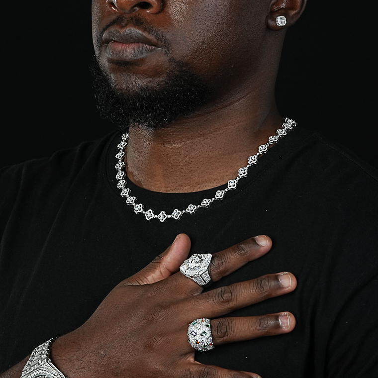 Moissanite Hip Hop Jewelry Wholesale